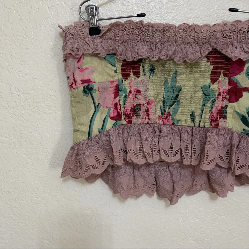 New Free People Dolly Tube Cropped Top size M - Picture 8 of 9